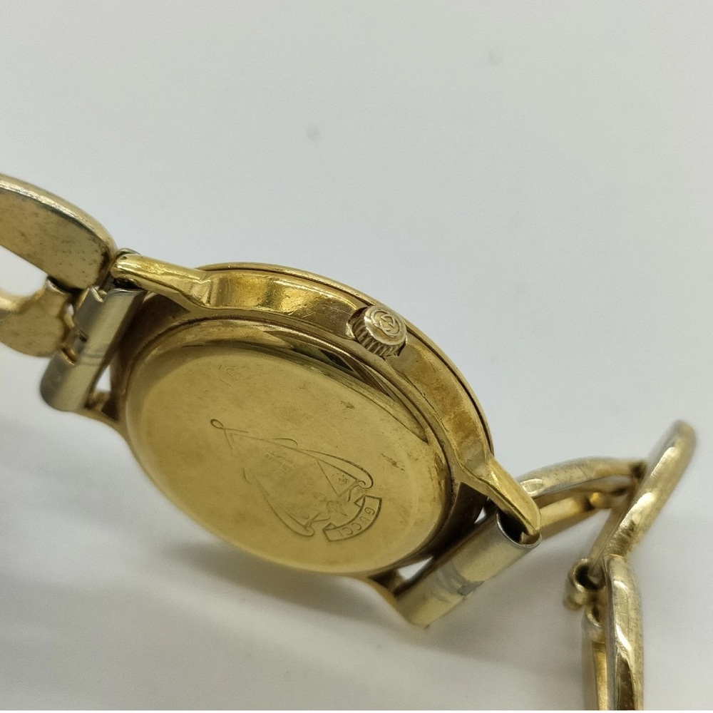 Sale‼️Gucci Watch Authentic   3000 25mm Women's Greens X Gold -Preowned As Is - Picture 8 of 8